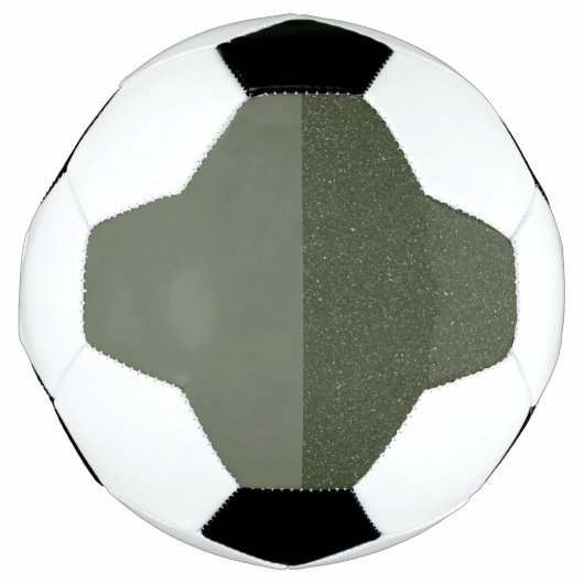 Boule de soccer personnalisée — Moss de split vert (Devant)