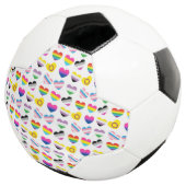 Boule de soccer Pride Hearts (3/4)