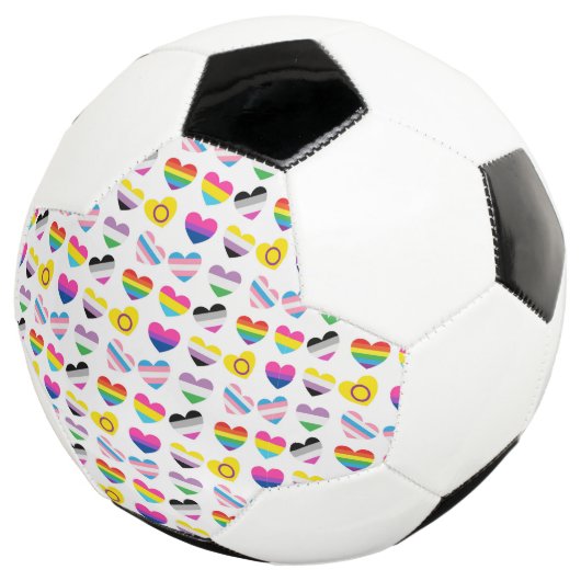 Boule de soccer Pride Hearts (3/4)