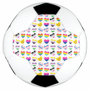 Boule de soccer Pride Hearts