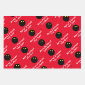 Boule de squash personnalisée feuilles de papier d (Devant 2)