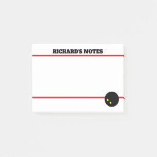 Boule de squash Post-it® Notes pour les messages c