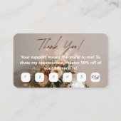 Boule Disco | Boho Florals | Carte de fidélité (Dos)