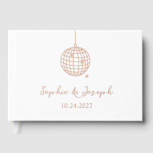 Boule Disco Minimaliste Vrai Mariage Gold Foil