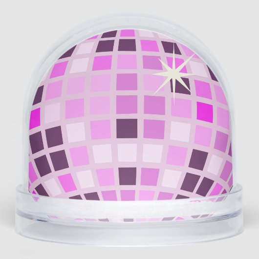 Boule Disco Rose Moderne (Avant)