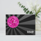 Boule Disco Rose RSVP (Debout devant)