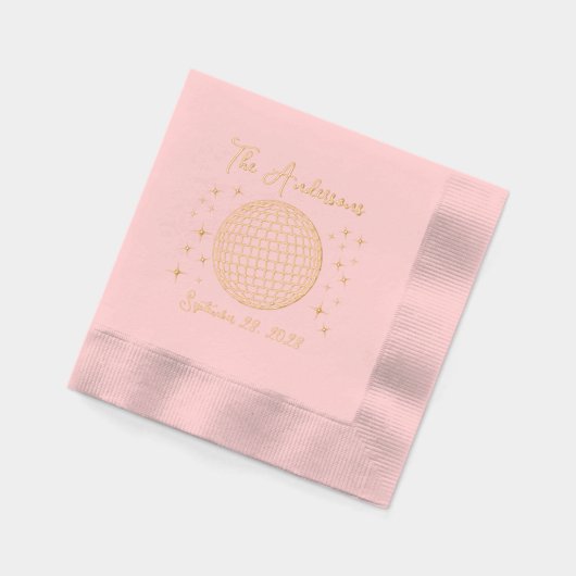 Boule Disco Sparkling Mariage personnalisé (Gauche)