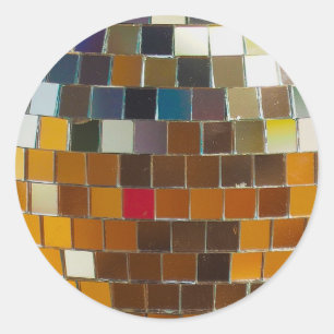 Boule Disco - Sticker brillant