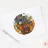 Boule Disco - Sticker brillant (Enveloppe)
