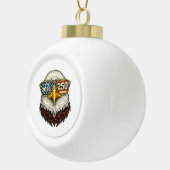 Boule En Céramique 250e anniversaire États-Unis 1776-2026 Aigle améri (Droite)