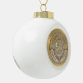 Boule En Céramique 50e anniversaire du mariage (Gauche)