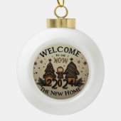 Boule En Céramique Accueil 2024 (Devant)