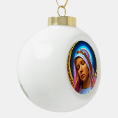 Boule En Céramique AI Art of The Blessed Virgin Mary (Gauche)