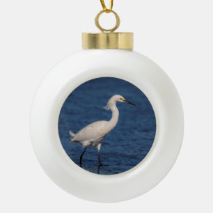 Boule En Céramique Aigrette neigeuse sur North Beach