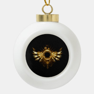Boule En Céramique Ailes steampunk