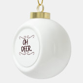 Boule En Céramique Alastor Oh Deer Creative Art Design (Droite)