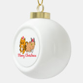 Boule En Céramique Amis des animaux mignons (Droite)