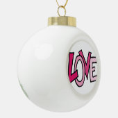 Boule En Céramique Amour (Gauche)