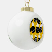 Boule En Céramique Ananas noir (Gauche)