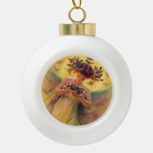Boule En Céramique « Ange des Oiseaux » de Franz Dvorak