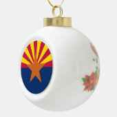 Boule En Céramique Arizona Drapeau : Réglage de Star Sun, État du cui (Droite)