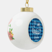 Boule En Céramique Aruba sur Blue Buffalo Check Christmas (Gauche)