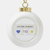 Boule En Céramique autisme (Devant)