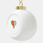 Boule En Céramique Automne Enseignant Tombe Amoureux Avec Apprentissa (Droite)