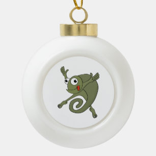 Boule En Céramique Awesome Chameleon