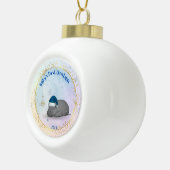 Boule En Céramique Baby's First ChristmPygmy Hippo Christmas Ornament (Droite)