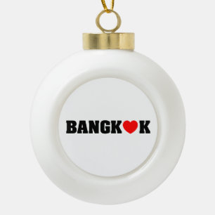 BOULE EN CÉRAMIQUE BANGKOK LOVE