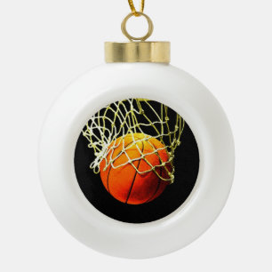 Boule En Céramique Basket-ball I Love