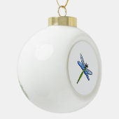 Boule En Céramique Bleu (Gauche)
