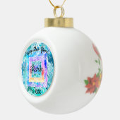 Boule En Céramique Bonne année Famille d'art Abstrait (Droite)