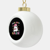 Boule En Céramique Boo Boo Crew Ghost Nurse Classic T-shirt (Droite)