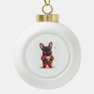 Boule En Céramique Bouledogue Français Cozy Cocoa
