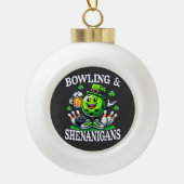 Boule En Céramique Bowling St Patrick's Day Shenanigans (Devant)