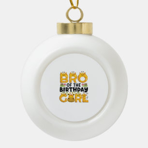 Boule En Céramique Brother 1er anniversaire fille Giraffe Theme Party