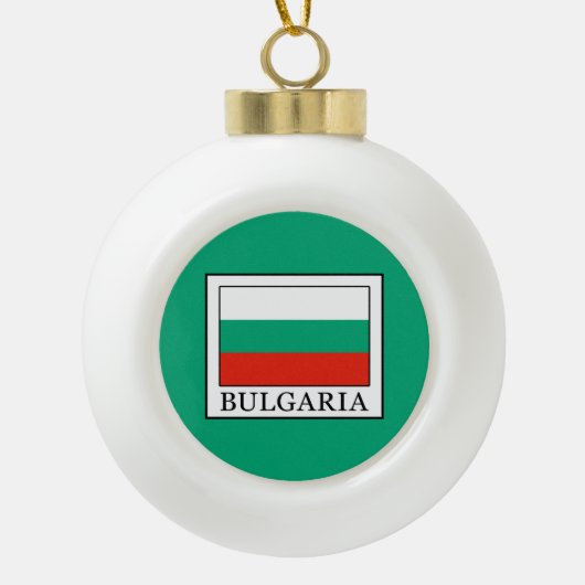 Boule En Céramique Bulgarie (Devant)