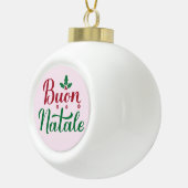 Boule En Céramique Buon Natale Holiday (Droite)