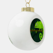 Boule En Céramique Caméléon mignon vert (Gauche)
