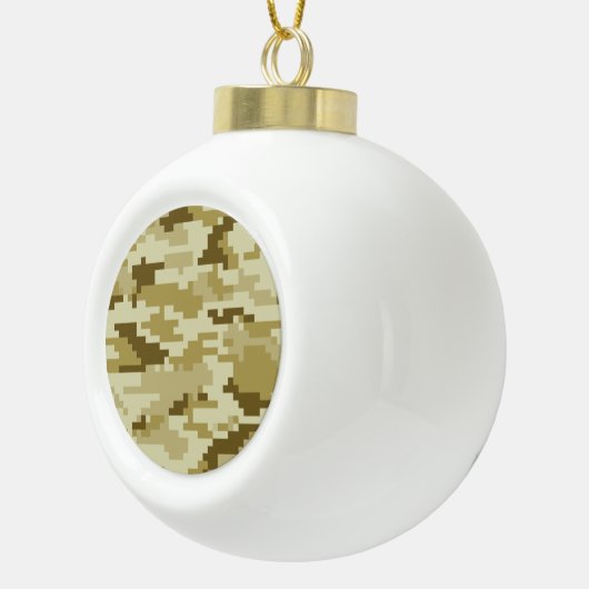 Boule En Céramique Camouflage 8 bits pour désert numérique / Camo (Droite)