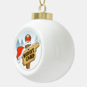 Boule En Céramique Camp nudiste (Droite)