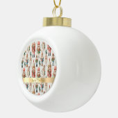 Boule En Céramique Casse-noisette Joyeux Noël Fêtes (Droite)