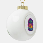 Boule En Céramique Cat Abduction Squad  Funny Alien Kitty Sci-Fi (Gauche)