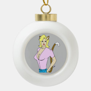 Boule En Céramique catgirl