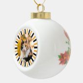 Boule En Céramique Chat calico (Droite)