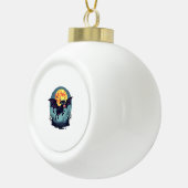 Boule En Céramique Chauve-souris à minuit (Droite)