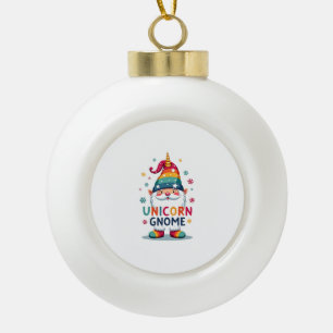 Boule En Céramique Chemise de licorne Gnome famille appariement group