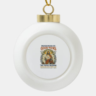 Boule En Céramique Chemise de livraison de facteur Jésus Foi basée su